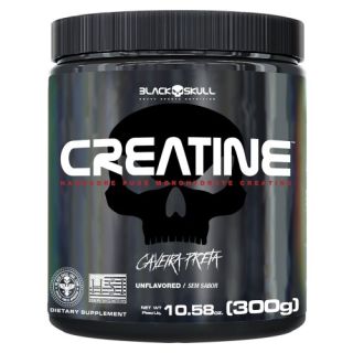 Creatine Caveira Preta 300g - Black Skull