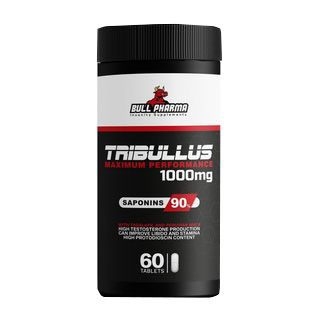 Tribulus 1000mg 90% Saponina 60cps - Bull Pharma